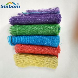 Swing Bottom Sewing PE Raschel Mesh Packaging Net Bag for Cabbage Handling