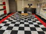Thickness 18mm Polypropylene Garage Flooring Basement Plastic Garage Tiles