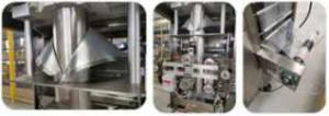 China PE Film Automatic Packing Machine High Efficiency 5 - 40 Bags/Min factory