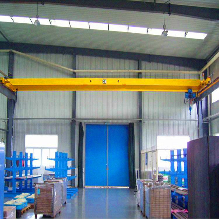 Workshop Wireless Remote Control Single Girder Overhead 10 Ton Bridge Crane