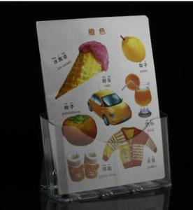 China office leaflet holder plastic brochure holder plastic brochure holder one pocket wall brochure brochure display factory