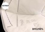 Foldable N95 Disposable Face Mask / Rrespirator Dust Mask Anti - Virus