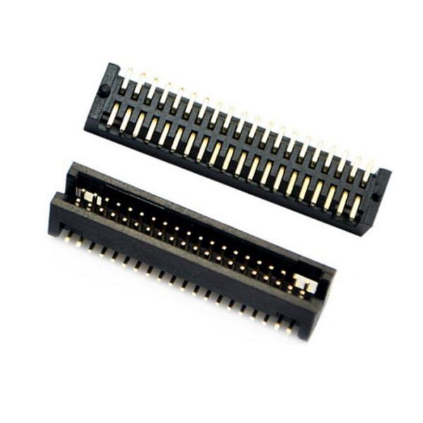 China 1.27mm IDC Male Vertical SMT Connector factory