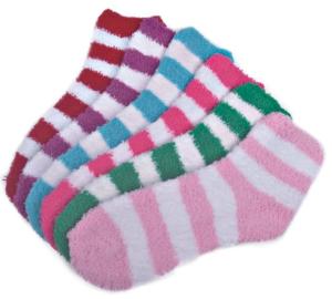 China Strip pattern Aloe Infused SPA Socks double layer warm soft therapy factory