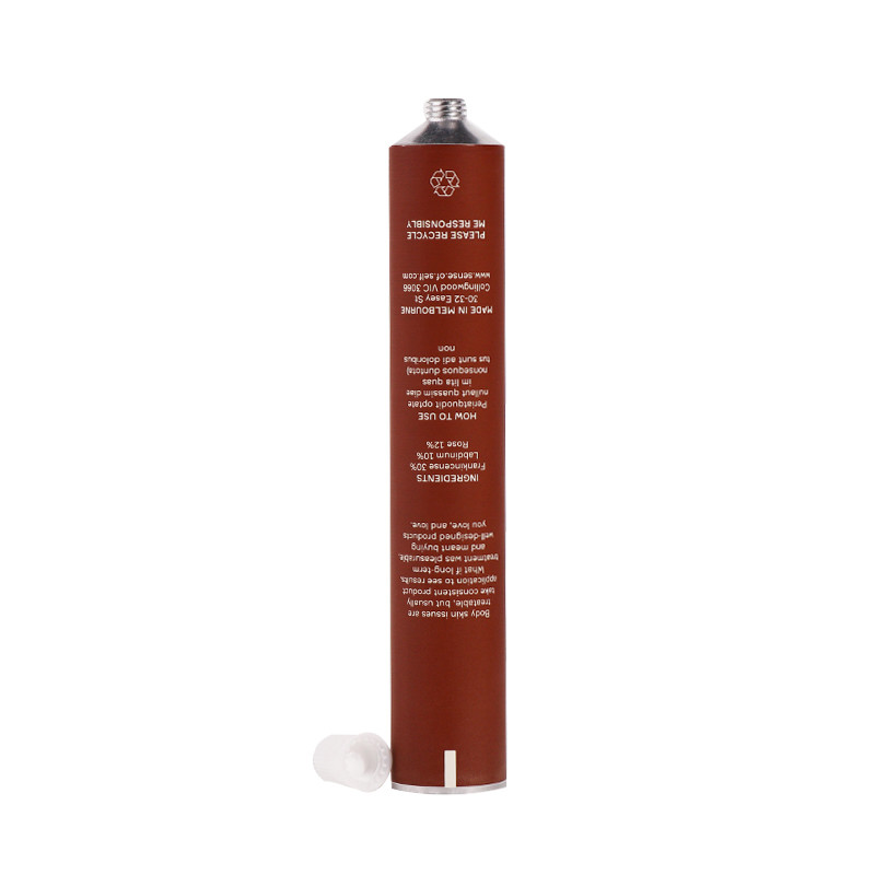 Eco Friendly Aluminum Soft Tube Empty Cosmetic Packing With Free Sample