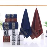 Square QUICK-DRY White 100% Cotton Luxury Hotel Towel for Quick Absorption