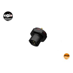 Nylon PA66 M16 8 Pin Waterproof Panel Mount Connector