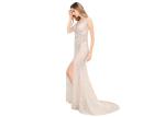 Sexy Side Slit Fashion Ladies Skirt Sleeveless Evening Dress Mermaid Dress For