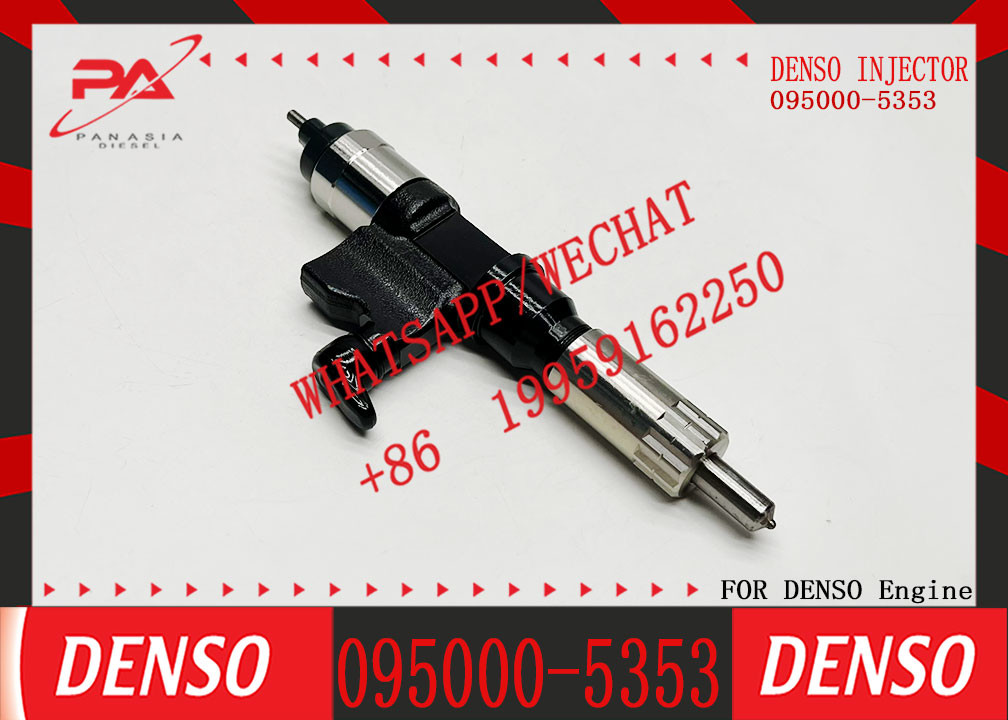 High Quality Common Rail Fuel Injector 095000-5353 095000-6372 095000-6382 095000-6392 095000-8901 8-97601156-4
