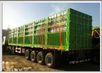4 Axle Cargo Container Trailer , Container Delivery Trailer 45000kgs Carrying