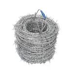 Factory Price 2.5mm Anti-climb Galvanized Barbed Wire Farm Outdoor Twisted Iron