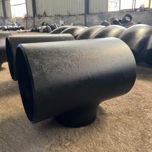 China Threaded Carbon Steel Tees With SCH40 SCH80 SCH160 Pressure And Galvanized Surface Treatment factory