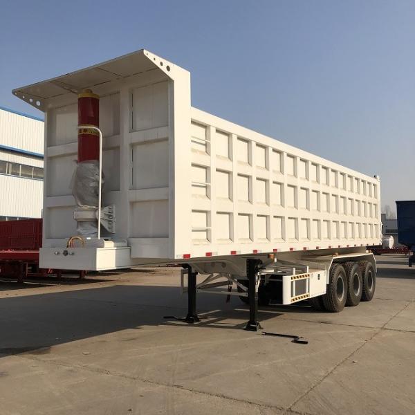 China Rear Dump Trailers 3 4 Axle 35 40 Cubic Meter factory