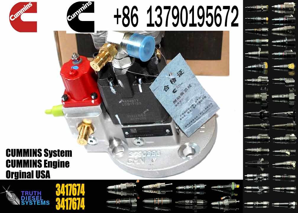 Cummins QSM11 M11 Fuel Injection Pump 3417674 3090942 3417677 Assembly for Cummins Diesel Truck Engine