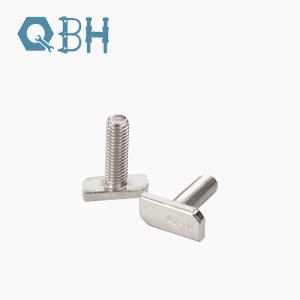 China DIN Cross Connector Stainless Steel For Bottom Fixings factory