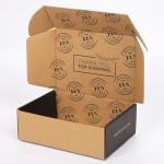 Recyclable Corrugated Shipping Packaging Mailer Box for Shoes and Clothing