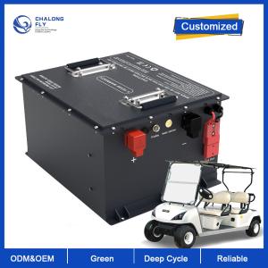 China LiFePO4 Lithium Battery 48V 150AH 200AH 300AH 400AH OEM ODM 72V 96V Rechargeable Battery Pack For EV/RV/Golf Cart/Marine factory