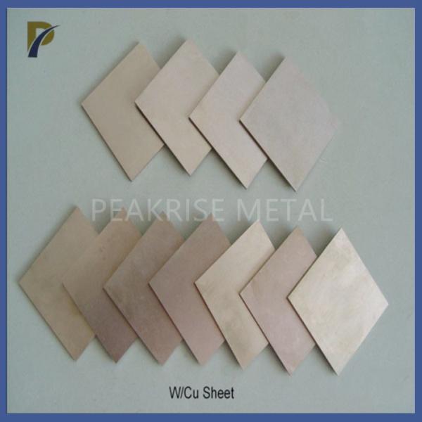 90%W Tungsten Copper Tablets Alloy Sheet Resistance Welding Electrode Material