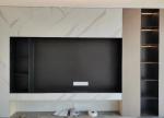Living Room Stainless Steel TV Wall Niche High Strength For Background