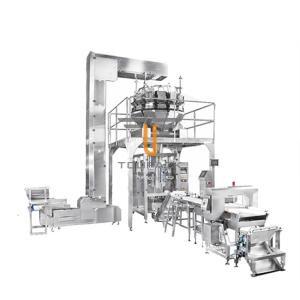 12 Station Quantitative Multihead Weigher Packing Machine For Pickle