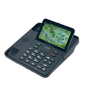 China Bluetooth 4.2LE 4G Volte Enabled Android Landline Phone 5 Inch Touch Screen factory