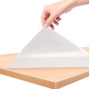China Transparent Shelf Liner for Refrigerator Shelves Durable and Safe Pure EVA Material factory