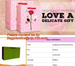 Jewelry paper bag,Special handle design,paper bag,Fashion gift paper bag with