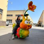 Amusement Park Ride on Dinosaur Electric Scooter for Shopping Mall