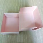 Custom Order Pink Cardboard Paper Postal Boxes for Environmentally Friendly
