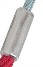 China Aluminium X Connector 16mm Combi Rope Playground Spare Parts factory