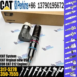 China diesel fuel common rail injector 20R-0055 20R0055 3175278 317-5278 for CAT Excavator 3176 3196 C10 C12 factory