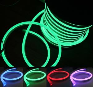 China Signage Color Changing Led Neon Rope Light , Smd 5050 RGB Neon Flex Led Light factory