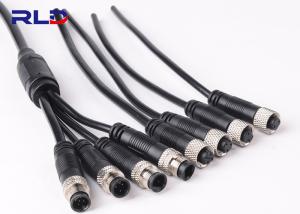 China Wire To Wire Waterproof 5Pin Plug Male And Female DC Connector factory