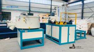 China SRL-Z 300/600 Plastic PVC Powder Mixer Machine Plastic Raw Material Mixer Plastic Extruders factory