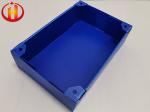 Reusable Blue Plastic Corrugated Totes Collapsible