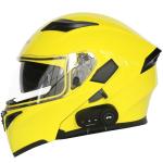 Hot sale double lenses full face bluetooth motorcycle helmet full face