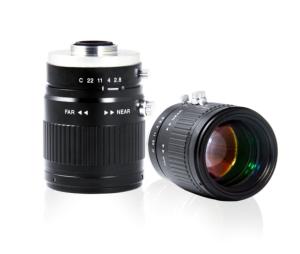 China 55 mm Focus Length Telecentric Industrial Lens Automation Machine Vision Lens factory