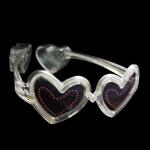 Heart Shaped LED Glasses For Concerts, Party, Night Clubs And More!