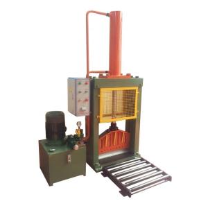 China Customized Services Supported Hydraulic Rubber Bale Cutter with 680mm Cutting Stroke factory