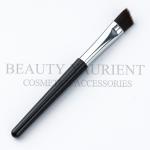 Nylon Hair 6cm Short Eyebrow Brush Angled Eye Brush Eco Friendly