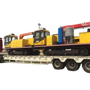 China 13000KG Weight Sandblasting Tractor for Crawler Transporter in Manufacturing Plant factory