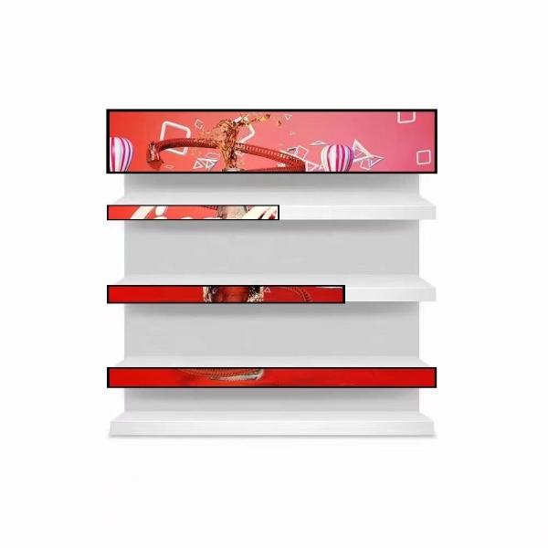 23.1 inch custom size supermarket indoor advertising media player strip Ultra