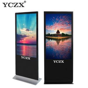 China 43&quot; Touch Screen Floor Standing Digital Signage With Android / Windows OS factory