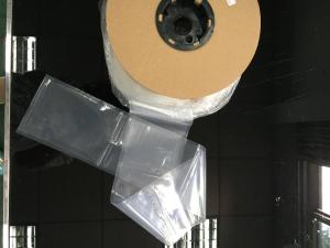 China LDPE Pre Opened Flat Poly Bags On A Roll For Packaging Machines on sale