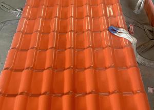China Sound Resistance ASA Synthetic Resin Roof Tile For House 219mm Pitch Tile Heat Insulation factory