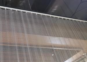 China Architectural Metal Woven Metal Coil Drapery Decorative Metal Mesh Curtain factory