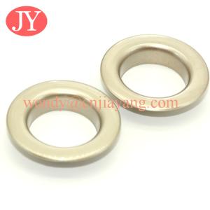 China Jiayang No Fade Washable Plated Metal Eyelets For Clothing/Bags factory