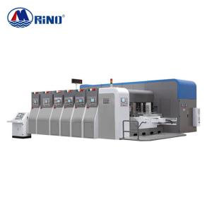 China 1400×2800mm Four Colour Carton Flexo Printing Machine 230pcs/min factory