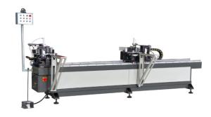 China Aluminium Profile Window Double-head Corner Combing Machine factory