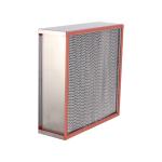H13 Stainless Steel Or Galvanized Frame High Temp Air Filters For Temperature Up